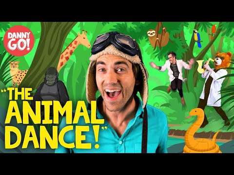 "The Animal Dance!" 🦁/// Danny Go! Kid's Songs About Animals