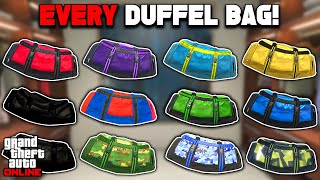 How To Get Every Duffel Bag In Gta 5 Online SOLO For All Consoles! (No BEFF)