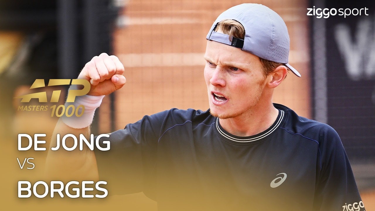 JESPER DE JONG IN ACTIE NA EEN GOEDE KWALIFICATIE! 🇳🇱🎾 | De Jong - Borges | ATP Rome Open 2026