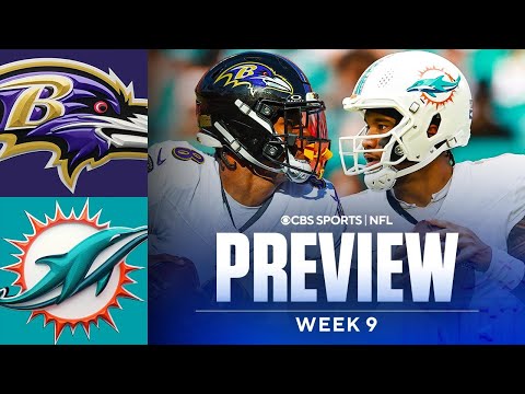 Ravens vs Dolphins Thursday Night Football Preview: Predictions and Best Bets | NFL Week 9