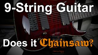 Video thumbnail for Schecter Hellraiser C-9 9 string Guitar vs Boss HM-2 (clone). Does it Chainsaw? (The Chainsaw Files) by Dome