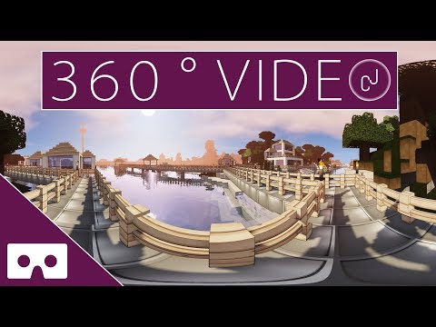 Insane VR Fishing! Experience Minecraft in 360°
