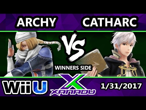 S@X 187 - Archy (Sheik) Vs. Catharc (Robin) - SSB4 Tournament - Smash for Wii U - Smash 4