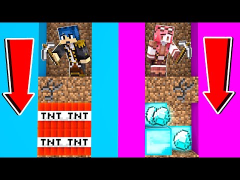 NON SCAVARE NEL BUCO SBAGLIATO! - MINECRAFT *PERICOLOSO*