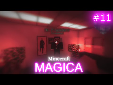 Shocking! President's Chat in Minecraft Magica #12