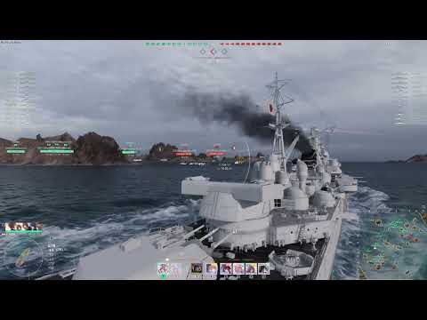World of Warships: 4th Game With T10 IJN Yodo (That Run... If I Didn't Beached Myself)