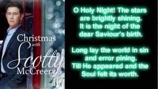 Scotty McCreery - O Holy Night (Lyrics)