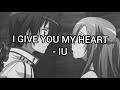 IU I Give You My Heart Lyrics English OST Crash Landing On You