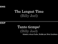 The Longest Time (Billy Joel) — Lyrics/Letra en Español e Inglés
