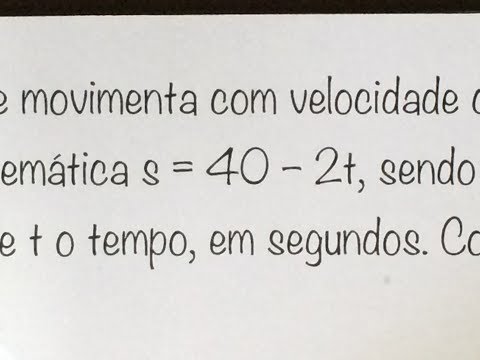 MFUNA | FP2 - A função do 1º grau no MOVIMENTO com velocidade da Física