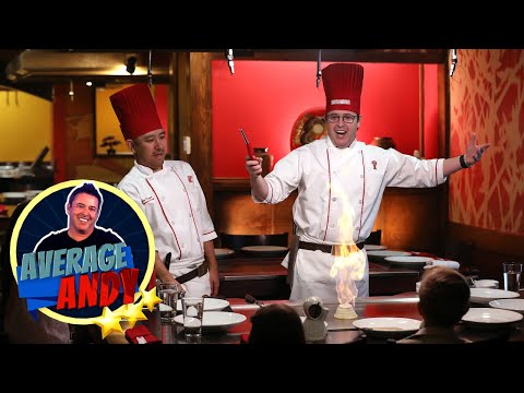 Average Andy Becomes a Chef at Benihana