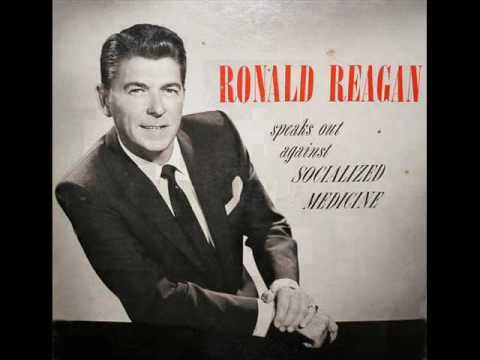 President Ronald Reagan Speaks Out on Universal Health Care