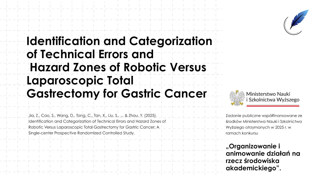 Robotic vs Laparoscopic Total Gastrectomy - Technical Errors