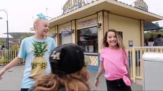 Hanging at Six Flags with JoJo Siwa, Rebecca Zamolo, & Matt Slays (WK 318.5) | Bratayley