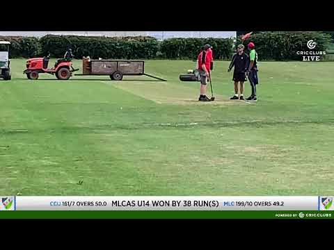 2023 CCA UK Tour - CCA UK U14 Vs MLCAS U14