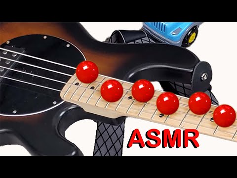 Bass Guitar ASMR Marble Run