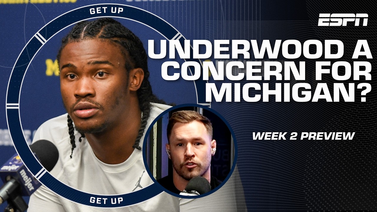 The biggest game of Bryce Underwood's life! 🗣️ - Will Compton on Oklahoma vs. Michigan | Get Up