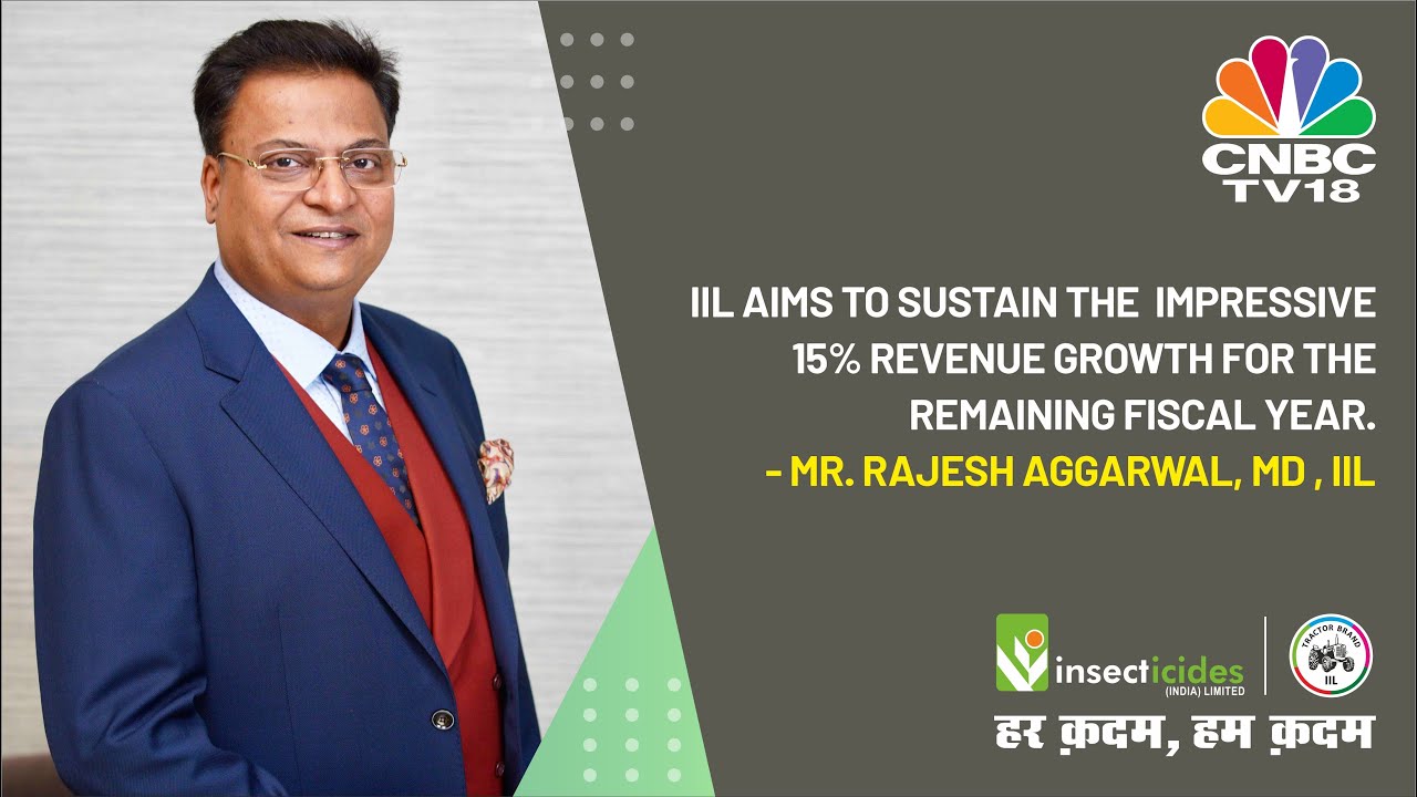 Insecticides India Ltd. targets over 15% revenue growth in FY24 - Mr. Rajesh Aggarwal, MD, IIL