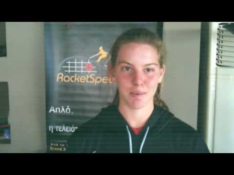 Despina PAPAMICHAIL comments RacketSpecialist.gr