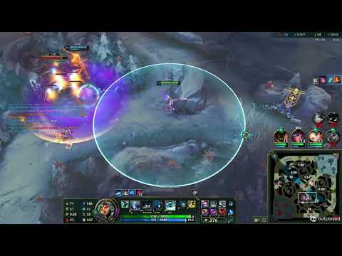 Cyber halo Janna Chroma Tanzanite Supporting Tristana vs Leona and Jhin