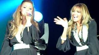 Girls Aloud - Rolling Back The Rivers In Time live on Out Of Control Tour in Glasgow 2ND ROW!!!