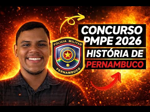 HISTÓRIA DE PERNAMBUCO PARA PMPE 2026 - HD CURSOS