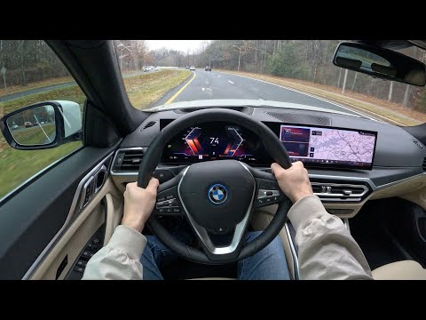 Thumbnail for 2024 BMW i4 xDrive40 - POV Test Drive by SEAT, BMW, BMW i4