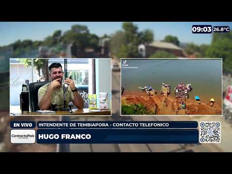Nota con Hugo Franco - Intendente de Tembiapora - Contacto Telefonico