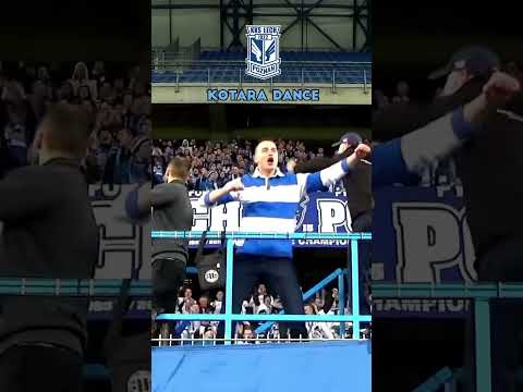 Kotara Dance tak się bawi Lech 💙🤍 #ekstraklasa #football #lechpoznan #bestfootballchants #lech