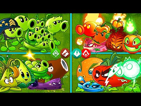 Random 2 Team Plants Appease_Arma × Fire_Electric - Who Will Win? - PvZ2 Team Plants Battles