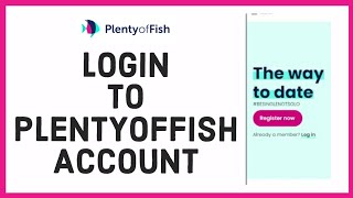 How to Login to PlentyofFish Account POF Login Sign In 2022 Easy Tutorial
