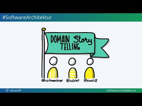 Domain Story Telling mit Henning Schwentner und Stefan Hofer