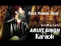 Kitni Haseen Hogi Unplugged Karaok - With scrolling Lyrics