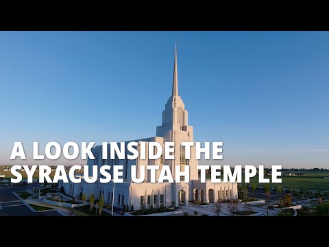 A Look Inside the Syracuse Utah Temple