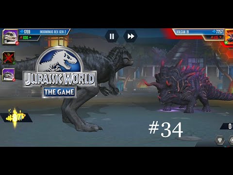 VULCAN 19 BOSS BATTLE | Jurassic World: The Game