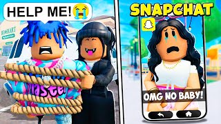 CREEPY GIRLS KIDNAP ME on SNAPCHAT.. (Brookhaven RP🏡)