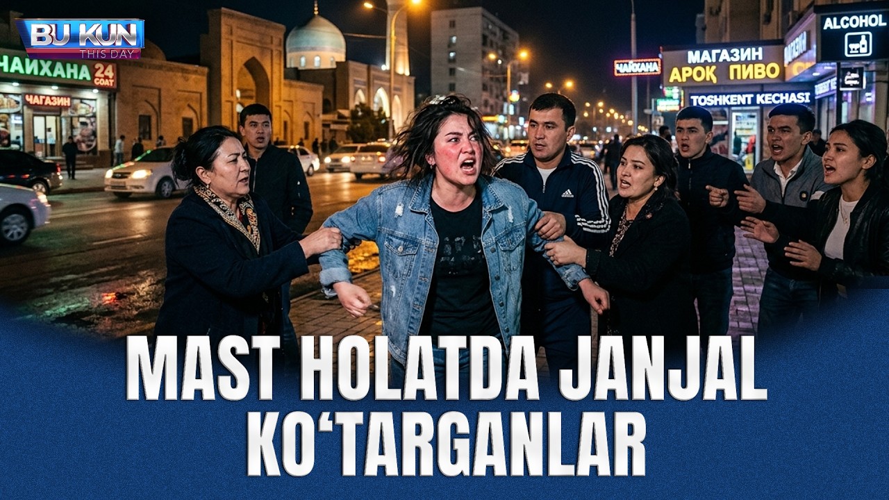 BU KUN - MAST HOLATDA JANJAL KO‘TARGANLAR