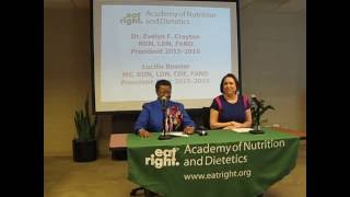 2016 Gavel-Passing Ceremony with Evelyn Crayton and Lucille Beseler