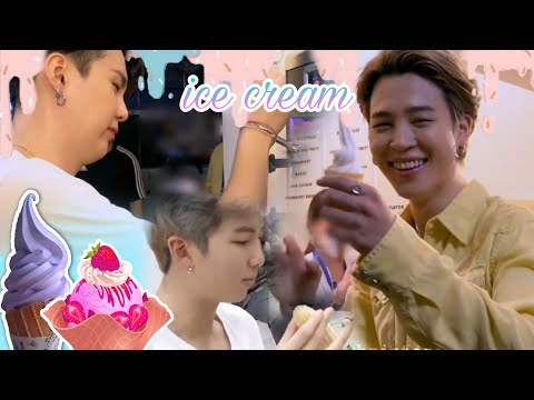 BTS Enjoys Ice Cream 🍦🍨
