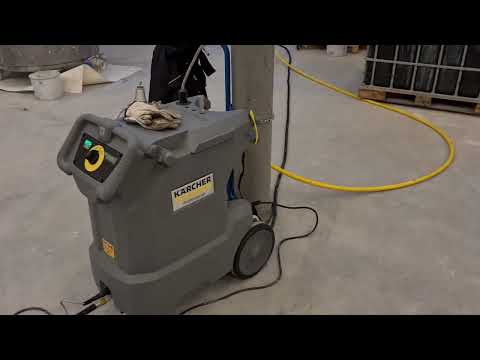 RONTECH prezentacja maszyny Kärcher IB 10/8 L2P. Czyszczenie dwutlenkiem węgla