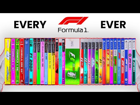 Unboxing Every F1 Game Ever (1996-2023)
