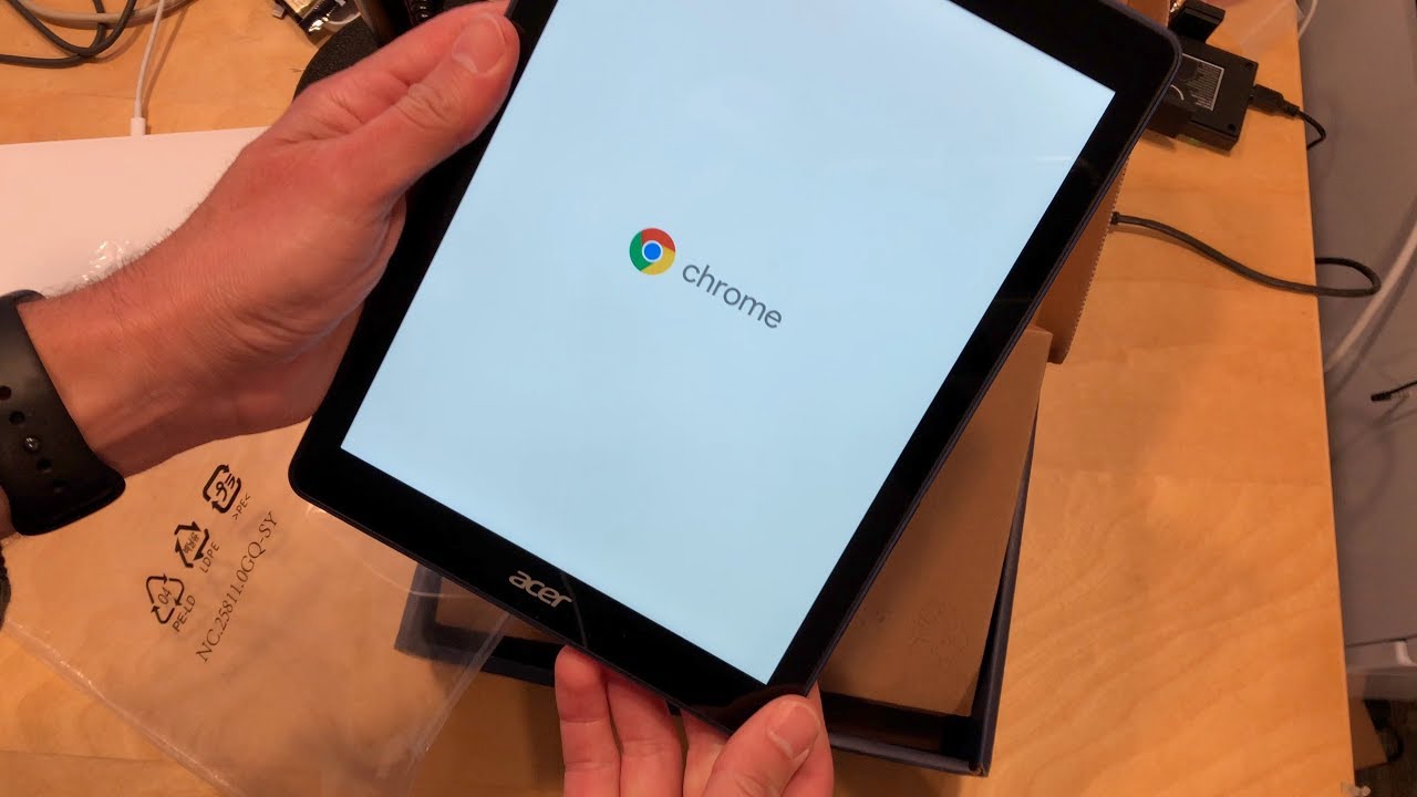 Acer Chromebook Tab 10 Unboxing