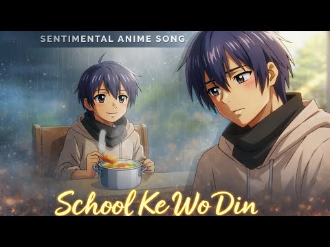 🎵 " school ke wo din " | anime music video by thebackilife  | #thebackilife #animemusic