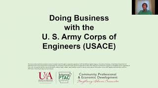 Selling to the Army Corps of Engineers