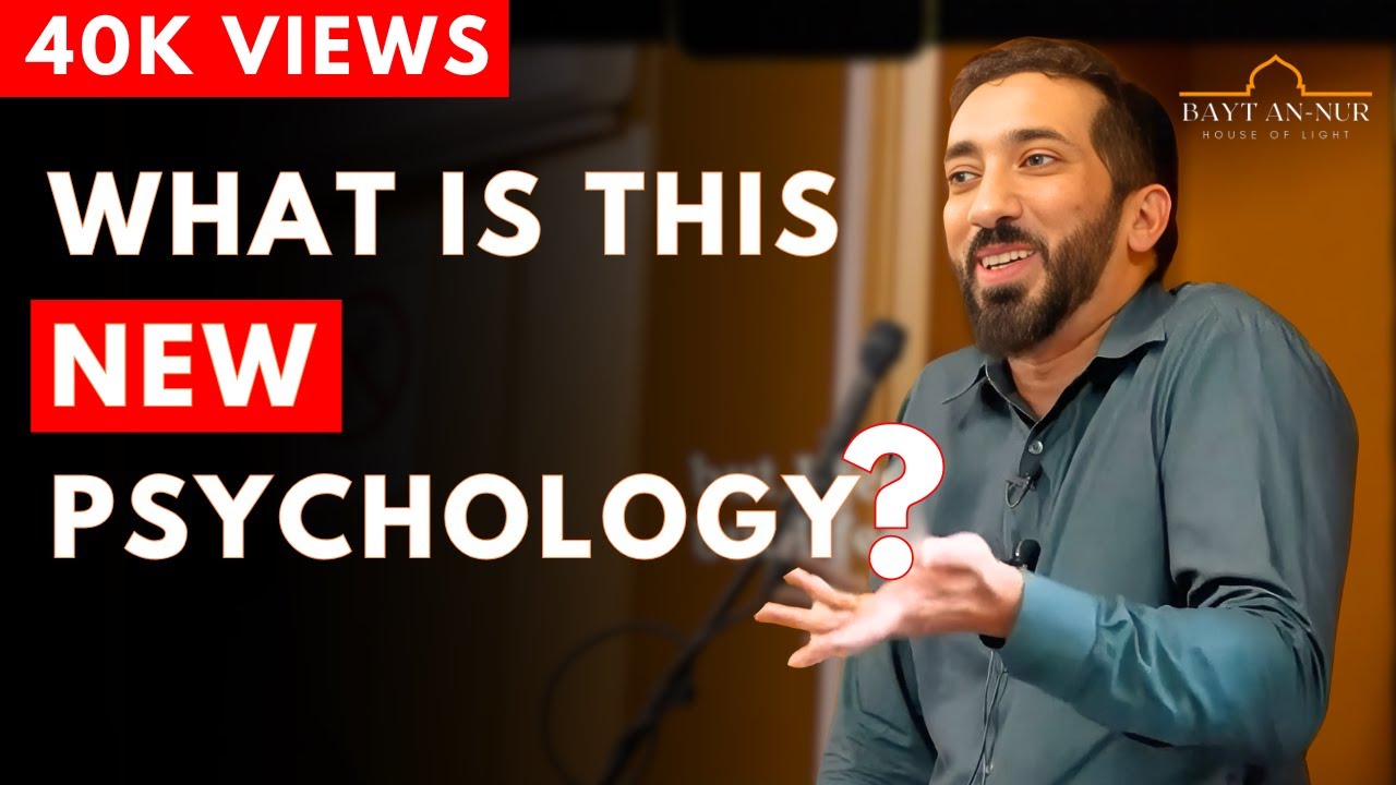 The Social Media Trap - Nouman Ali Khan