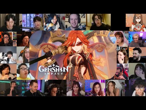 Version 5.0 Trailer "Natlan" | Genshin Impact Mash-Up Reaction (26)