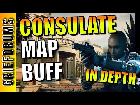 What has changed on Consulate - Rainbow Six Siege Consulate Map Buff