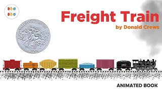 Freight Train by Donald Crews - animated children's book gameplay video by orangeclass, 2:50 duration