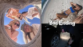 BEACH DAY WITH FRIENDS ... / BAD ENDING  | VLOG#1560