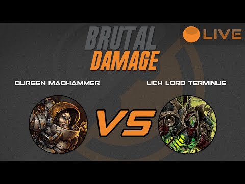 Brutal Damage Weekly Warmahordes - Durgen vs Terminus